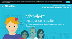 Desktop Screenshot of matelem.fr